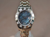 勞力士【女性用】DateJustMid34mmFullRGWhiteDialA-2836-2自動機芯搭載