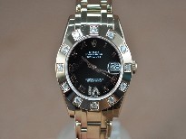 勞力士【男性用】DateJust41mmFullYGWhiteDialA-2836-2自動機芯搭載