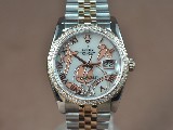 勞力士WatchesDateJust2011FloraYG12-DiamPearl灰色A-2836-2自動機芯搭載