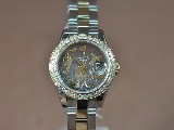 勞力士WatchesDateJust26mm2011FloraTTDiamBelPearl灰色A-2671-2自動機芯搭載