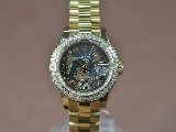 勞力士WatchesDateJust26mm2011FloraYGDiamPearl灰色A-2671-2自動機芯搭載