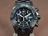 百年靈BreitlingSuperAvengerLimitedFullPVDBlackDialA-7750自動機芯搭載