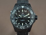 豪雅錶TagHeuerAquaracer500mPVD/RUSwissSW200-1自動機芯搭載