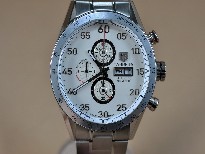 豪雅【男性用】Carrera43mmChronoSS/SSOS10石英機芯搭載