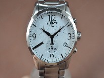 Tissot/天梭【男性用】ChronographSS/SSWhiteSwissEta石英機芯搭載