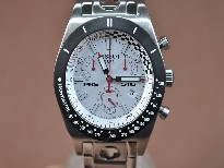 Tissot/天梭【男性用】T-SportChronographSS/SSWhiteSwissEta石英機芯搭載