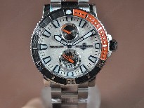雅典錶【男性用】MaxiMarineDiverSS/SSSilverSurfA-23J自動機芯搭載