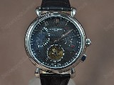 江詩丹頓VacheronConstantinMatleCalenderTourbillonSS/LEBlackAsian自動機芯搭載