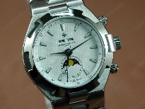 江詩丹頓【男性用】OverseasSSWhiteDialSwiss2836自動機芯搭載