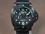 沛納海WatchesSubmessible47mmSS/RU黑文字盤亞洲21J自動機芯搭載