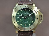 沛納海WatchesSubmessible47mmYG/LE黑文字盤亞洲21J自動機芯搭載